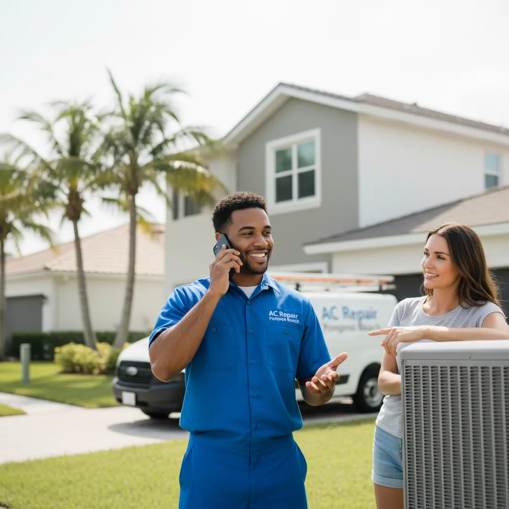AC Repair Pompano Beach customer support in Fairless Hills